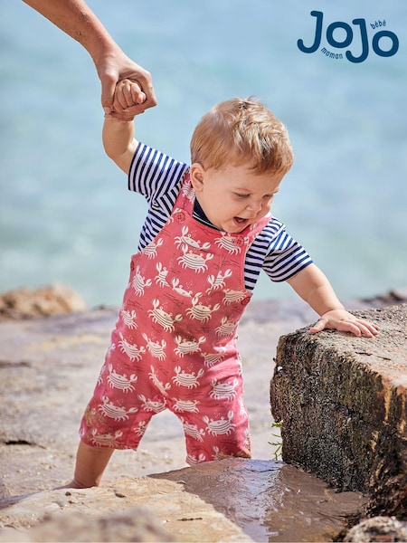 JoJo Maman Bébé Dungarees & T-Shirt 2-Piece Set (Q82939) | 43 €