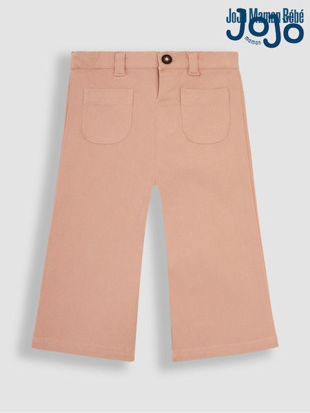 JoJo Maman Bébé Pink Twill Trousers (Q82947) | €29