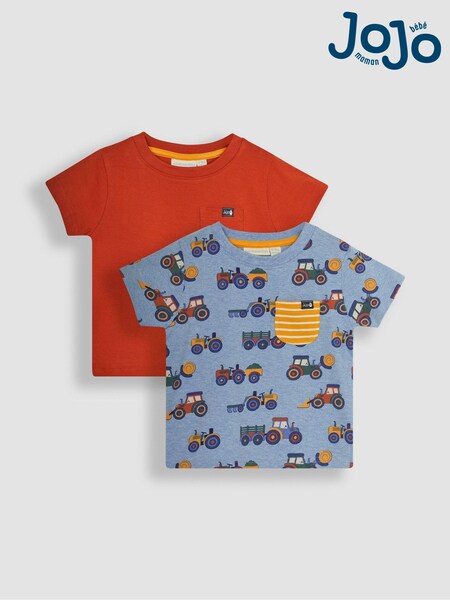 JoJo Maman Bébé 2-Pack Pocket T-Shirts (Q82983) | 31 €