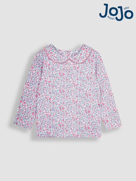 Jojo Maman Bébé Ditsy Floral Peter Pan Top (Q82985) | €24