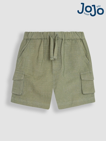 JoJo Maman Bébé Khaki Green Summer Shorts (Q82989) | €30