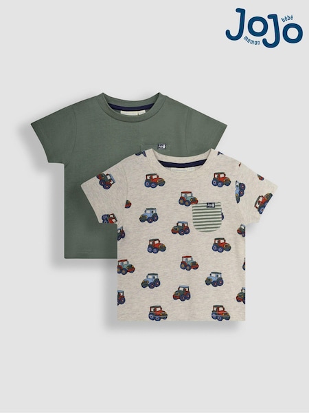 JoJo Maman Bébé 2-Pack Pocket T-Shirts (Q83015) | 31 €