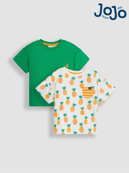 JoJo Maman Bébé 2-Pack Pocket T-Shirts (Q83053) | 34 €