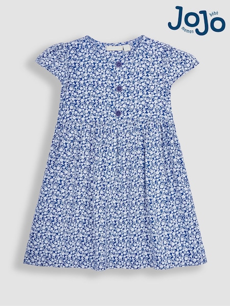 JoJo Maman Bébé Ditsy Floral Button Front Dress (Q83083) | 32 €