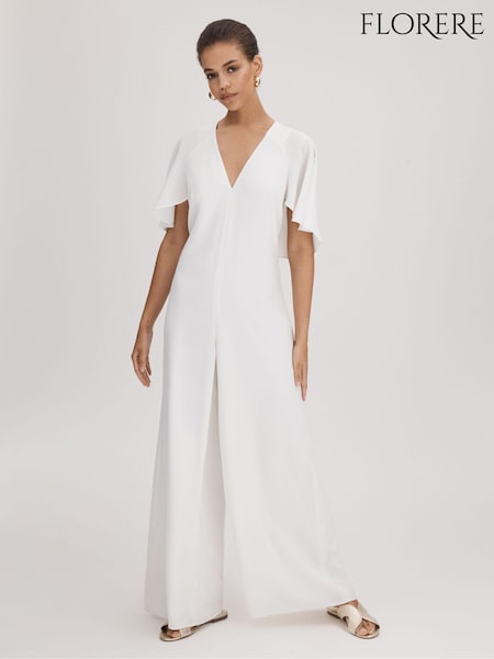 Florere Cape Wide Leg Jumpsuit (Q83325) | 323 €