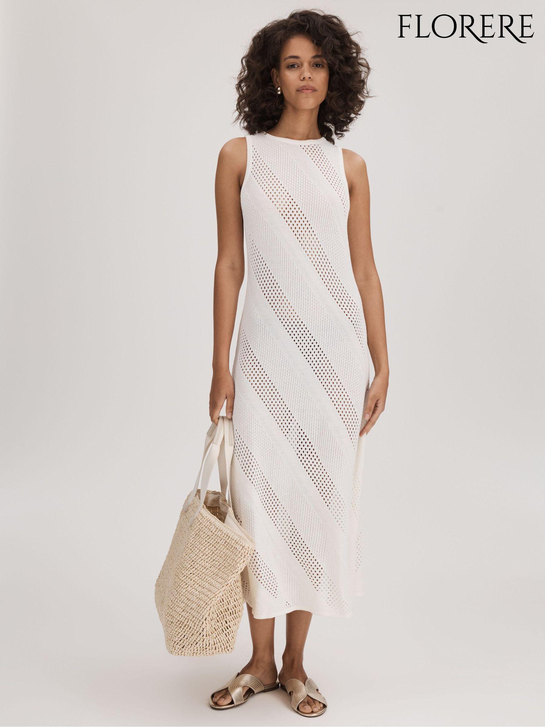 Women s White Beachwear Dresses Next Luxembourg