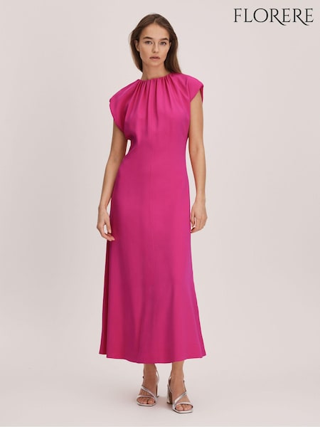 Florere Tie Back Midi Dress (Q83401) | €262