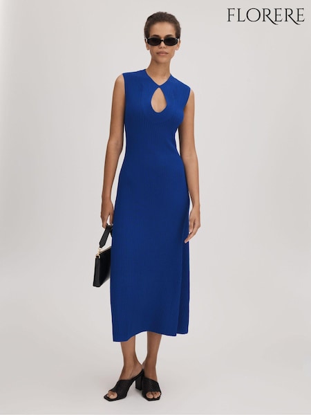 Florere Ribbed Midi Dress (Q83409) | 633 QAR