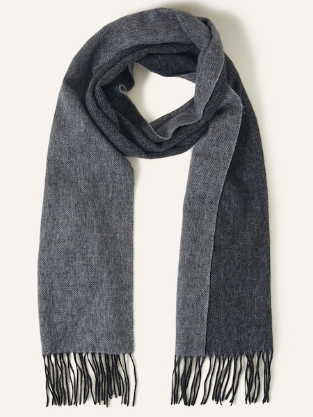Accessorize Grey Luxury Scarf in Wool Blend (Q83588) | €15.50