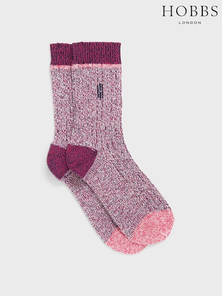 Hobbs Pink Boot Socks (Q83768) | €9