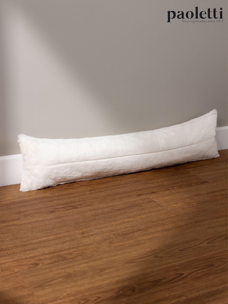 Paoletti Cream Empress Faux Fur Draught Excluder (Q83894) | €23
