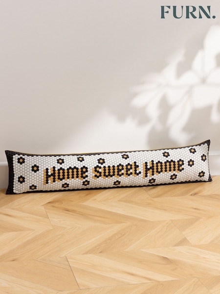 Furn Home Sweet Home Mosaic Message Velvet Draught Excluder (Q83921) | ‏128 د.إ.‏