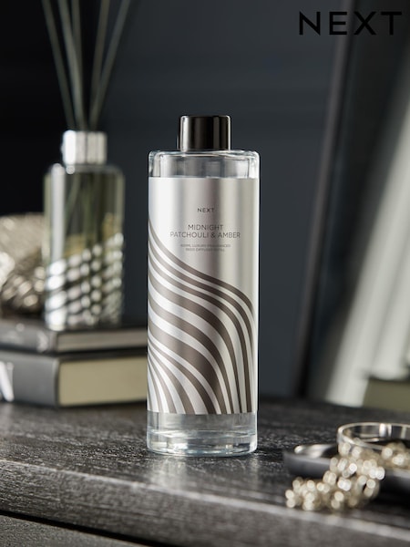 Midnight Patchouli and Amber 400ml Fragranced Reed Diffuser Refill (Q84297) | €34