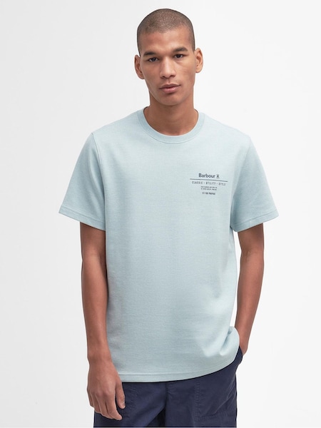 Barbour® Blue Chalk Huckley T-Shirt (Q84342) | 148 QAR