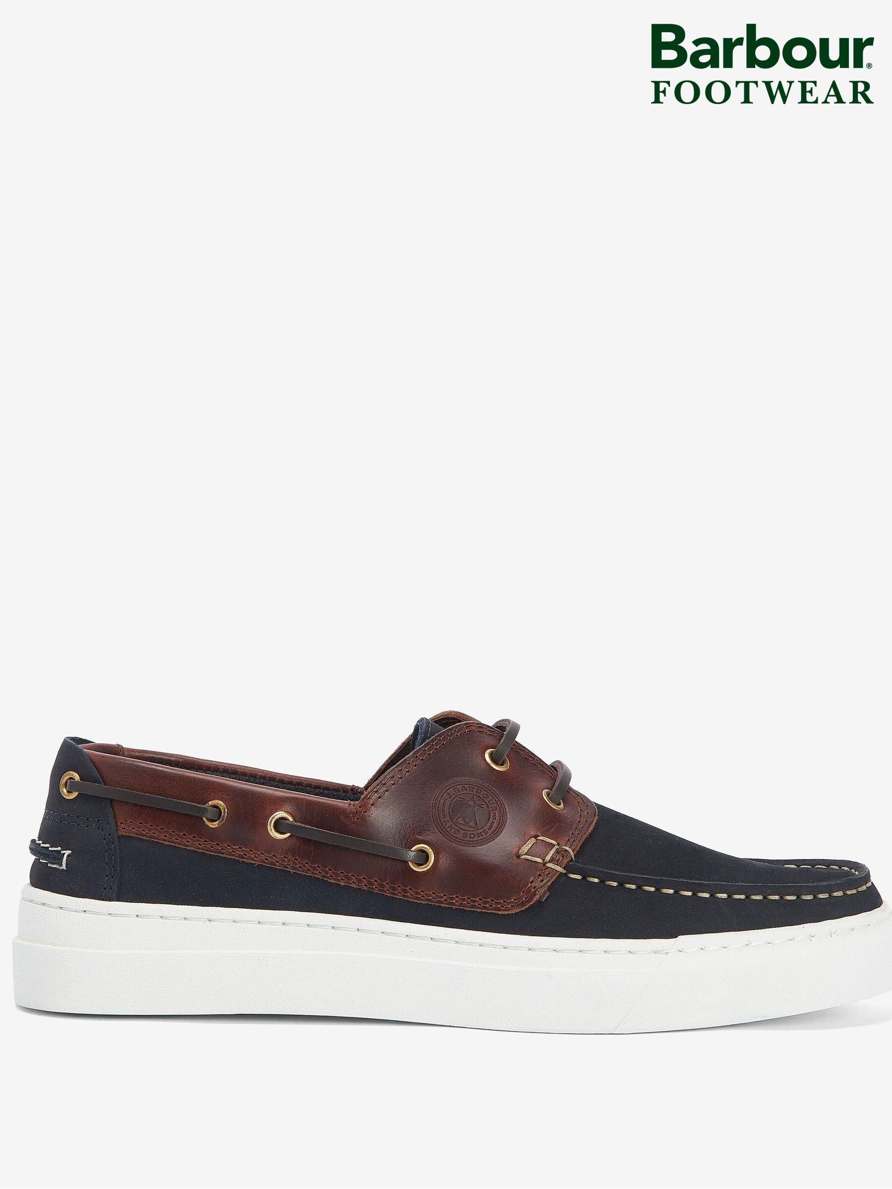Barbour boat shoes blue outlet