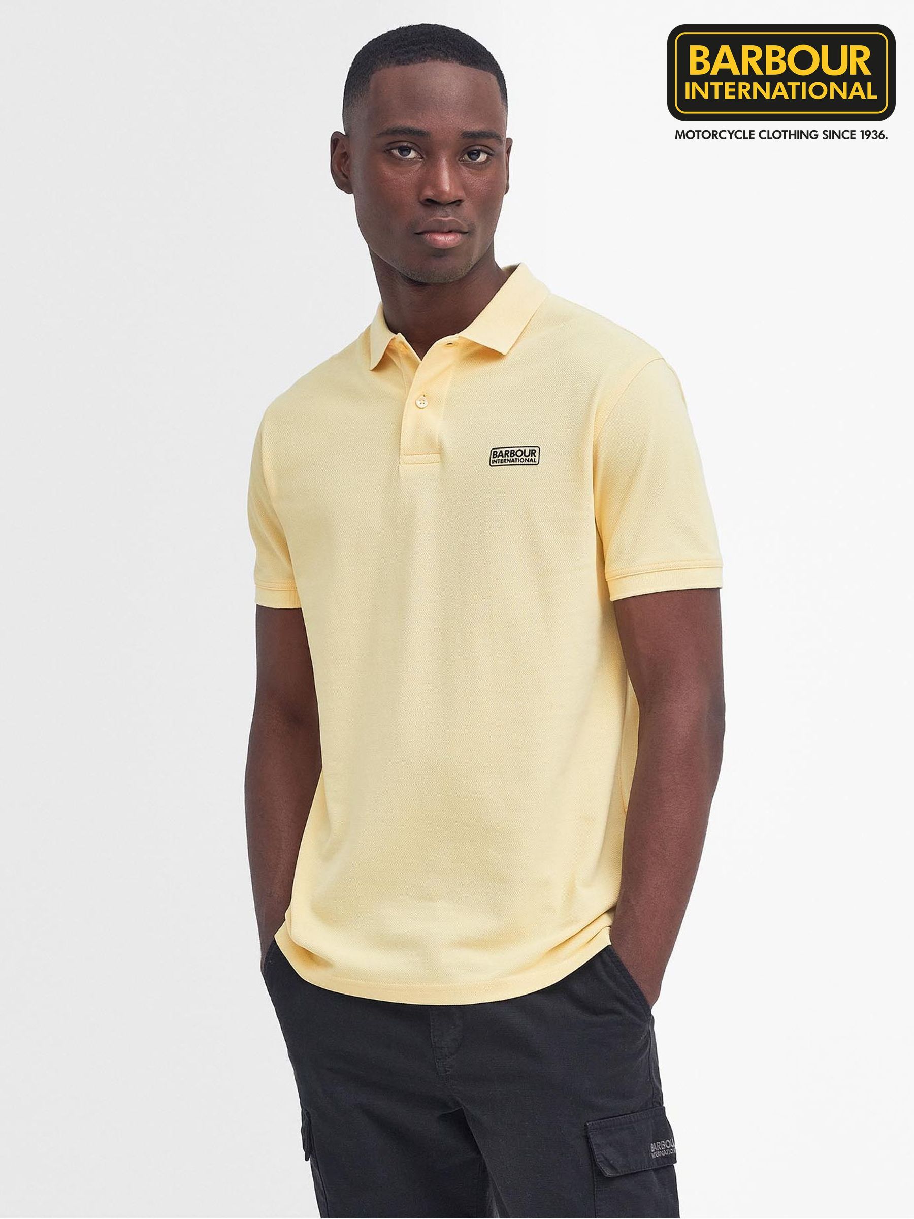 Yellow colour polo t shirt top