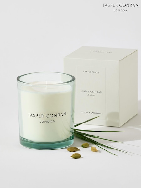 Jasper Conran London Vetiver & Cardamom Fragranced Candle (Q84565) | €27