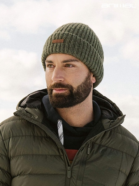 Animal Codi Mens Recycled Knit Beanie (Q84687) | €27