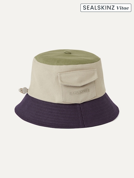 Sealskinz Lynford Waterproof Canvas 100% Cotton Bucket Hat (Q85003) | AED233