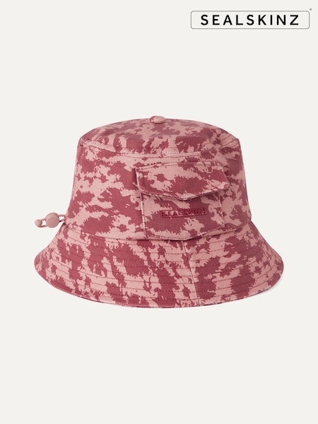 Rosa - Sealskinz Lynford Waterproof Canvas 100% Cotton Bucket Hat (Q85038) | 57 €