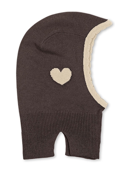 بني - Konges Sløjd Collette Balaclava Hat