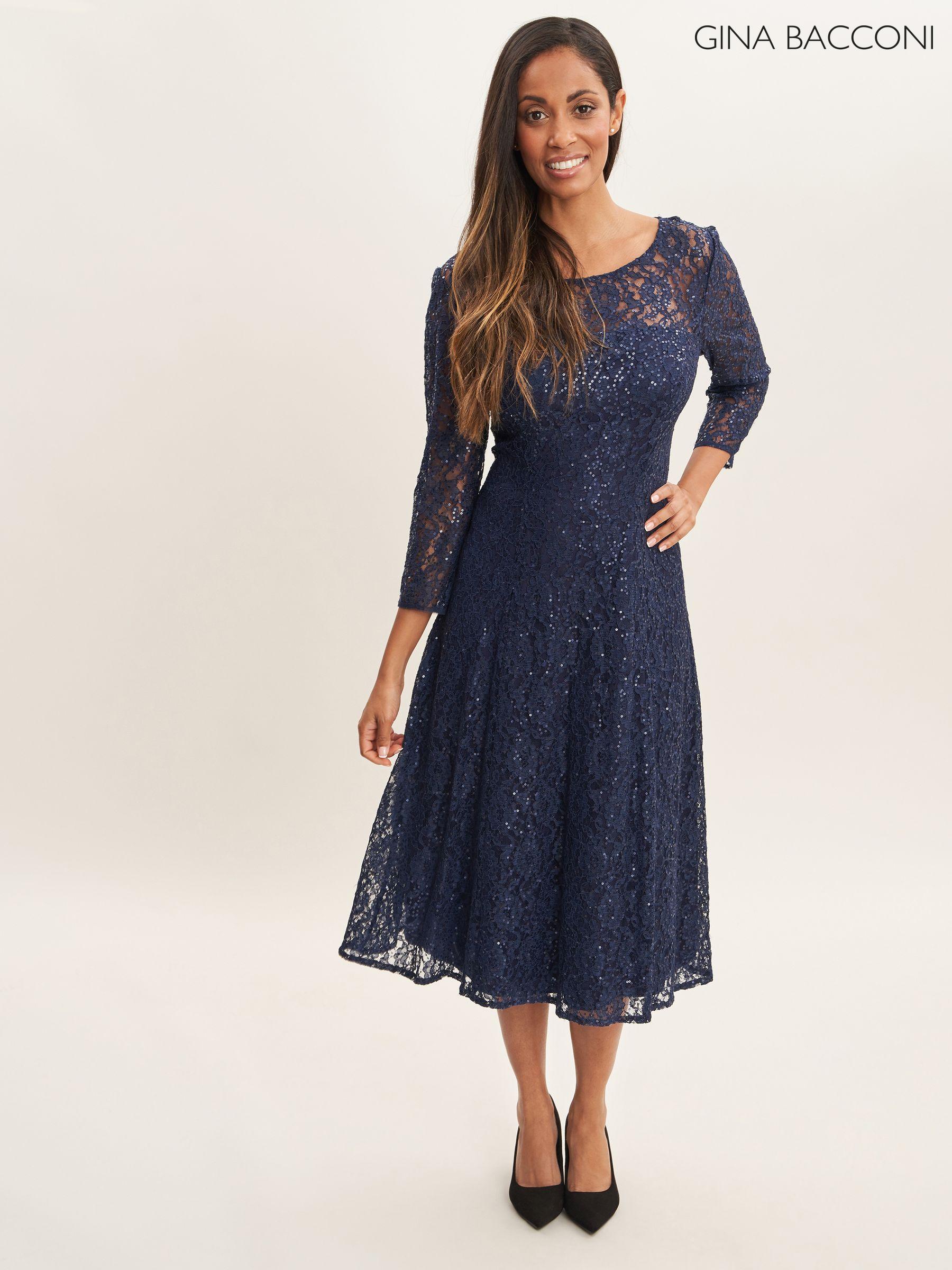 Women s Gina Bacconi Midi Curve Mother Of The Bride Dresses Next Oman