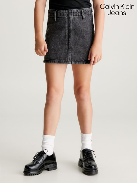 Calvin Klein Jeans Black Denim Skirt (Q85539) | €27