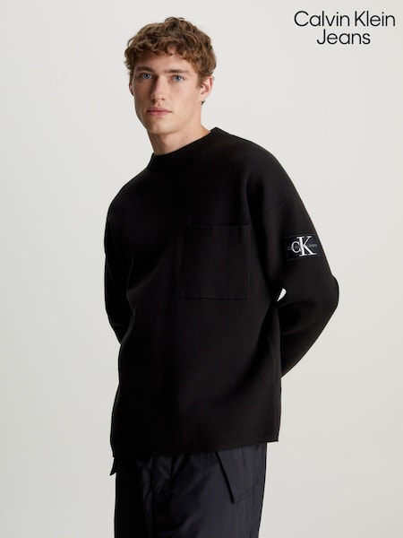 Calvin Klein Jeans Black Jumper (Q85695) | €65