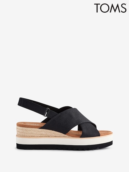 TOMS Diana Cross-Over Wedge Yarn Dye Sandals (Q85751) | €51