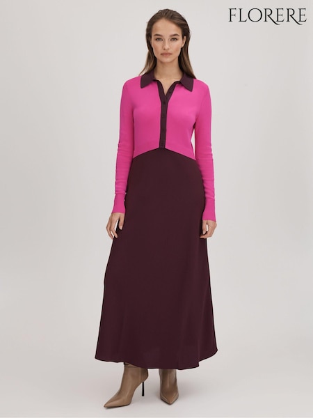 Florere Colourblock Midi Dress (Q85771) | 980 QAR