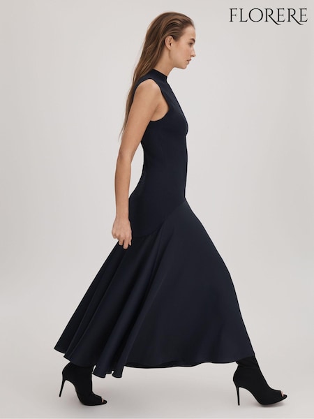 Florere Fit-and-Flare Midi Dress (Q85823) | 881 QAR