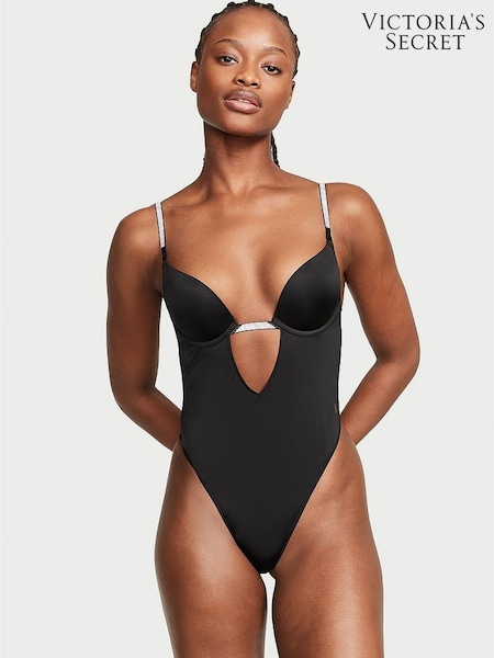 Victoria's Secret Black Shaping Gala Bodysuit (Q85909) | €43.50
