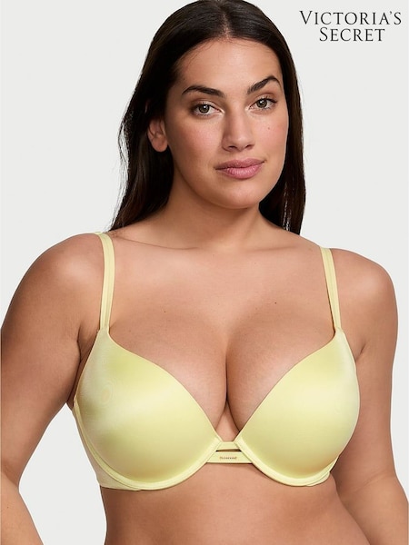Victoria's Secret Citron Glow Yellow Smooth Plunge Push Up Bra (Q85939) | €20.50