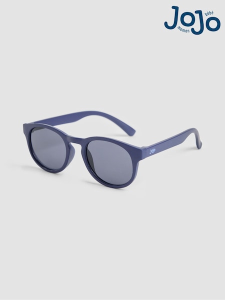 JoJo Maman Bébé Navy Blue Rounded Sunglasses (Q86013) | R$ 125