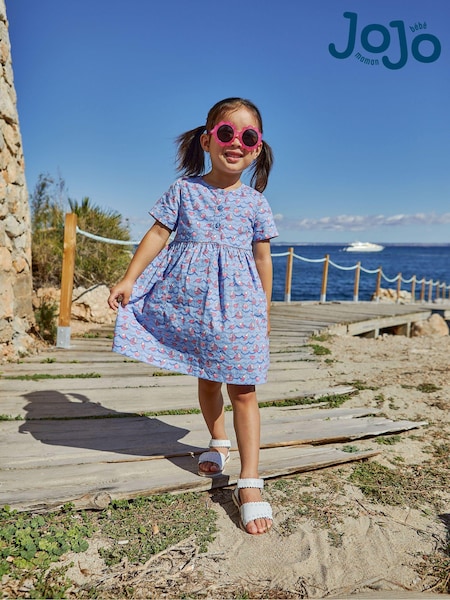 JoJo Maman Bébé Fuchsia Pink Flower Sunglasses (Q86026) | €20