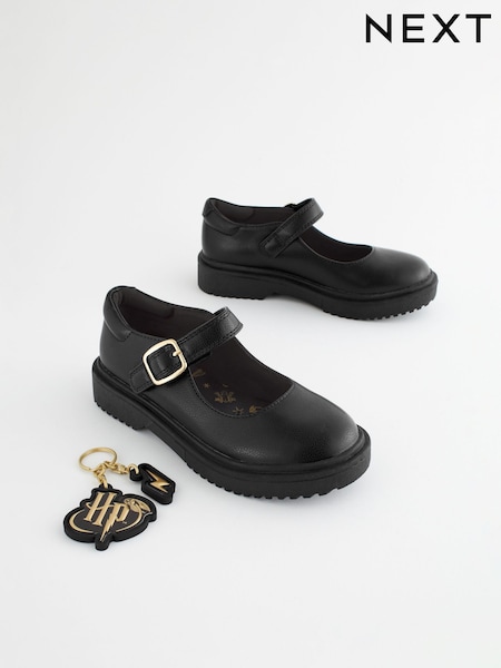 Black Harry Potter Chunky Mary Jane School Shoes (Q86135) | 158 QAR - 193 QAR