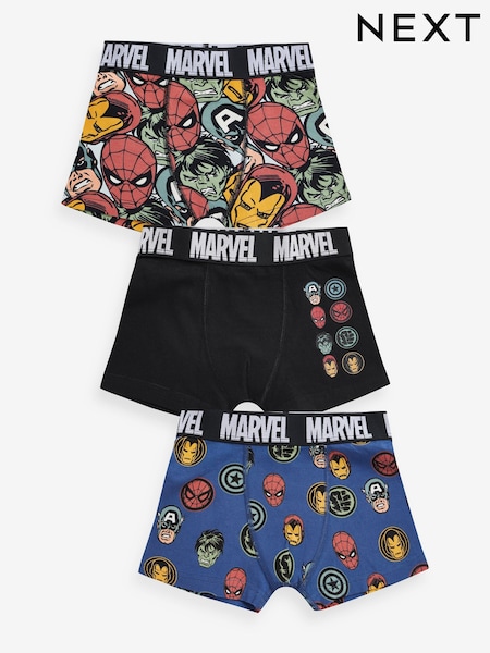 Marvel داكن - License Trunks 3 Pack (1.5-14yrs) (Q86166) | ‏64 ر.ق. - ‏74 ر.ق.