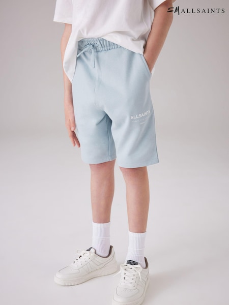 smALLSAINTS Light Blue Underground Sweat 100% Cotton Shorts (Q86196) | €14 - €17