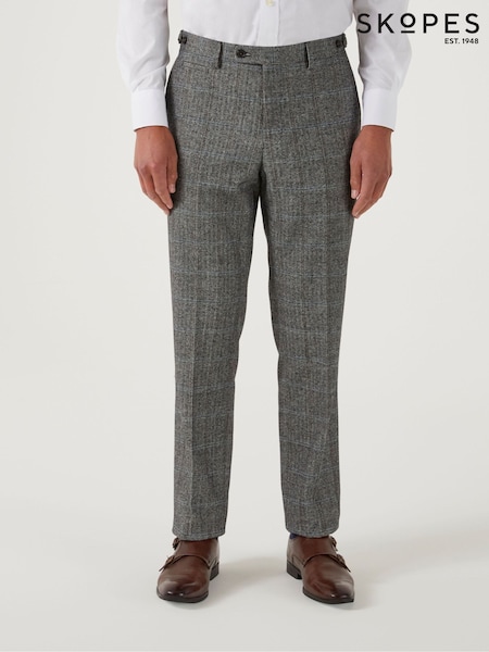 Skopes Grey Tailored Fit Rowan Suit: Trousers (Q86220) | 391 QAR