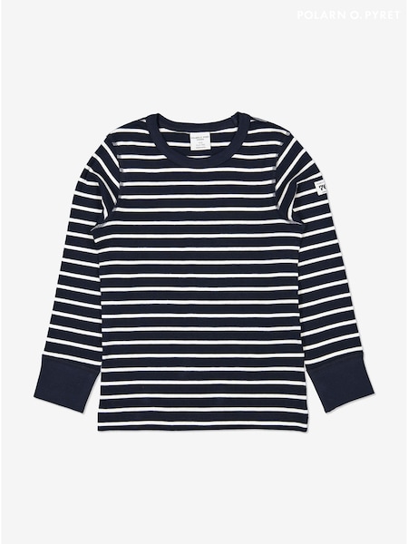 Polarn O. Pyret Organic Cotton Striped Top (Q86482) | ‏128 د.إ.‏