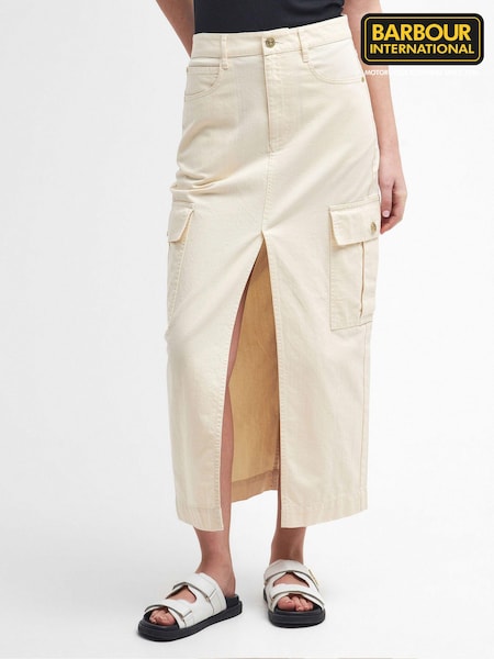 Barbour® International Tamsin Denim 100% Cotton Maxi Skirt (Q87085) | €46