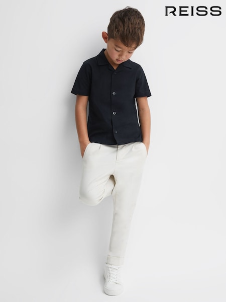 Reiss Caspa Cotton Cuban Collar Shirt (Q87441) | 37 €