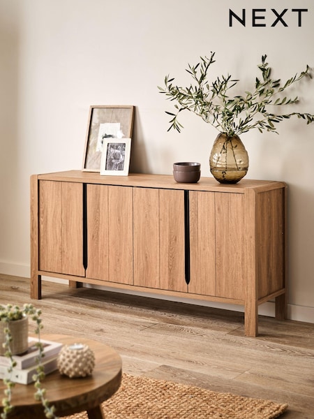 Natural Dexter Oak Effect Large Sideboard (Q87716) | €520