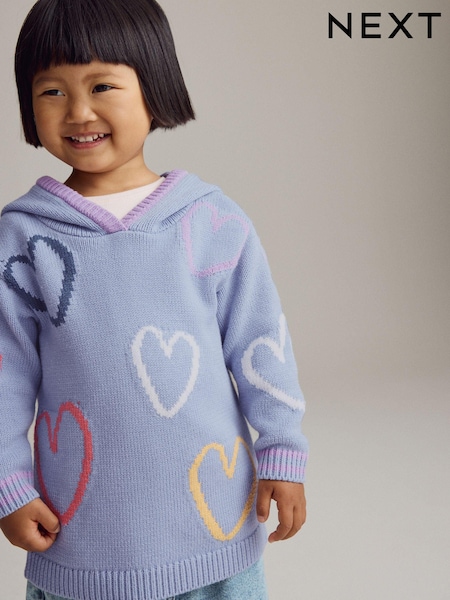 Pink Heart Hoodie (3mths-7yrs) (Q87930) | €26 - €32