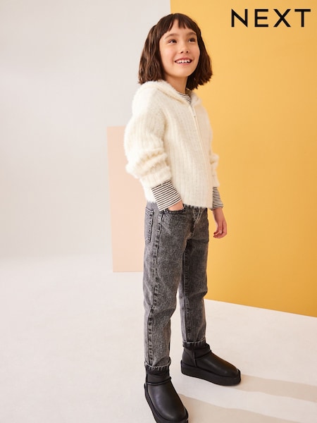 Ecru Creme - Fluffy Hoodie (3-16yrs) (Q87932) | 5 € - 6 €
