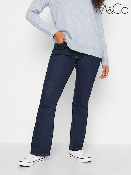M&Co Blue Straight Leg Jeans (Q87954) | €44