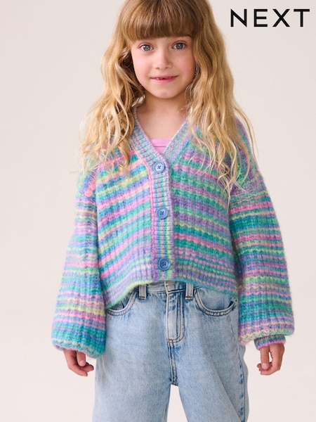 Rainbow Boxy Cardigan (3-16yrs) (Q87987) | AED21 - AED26