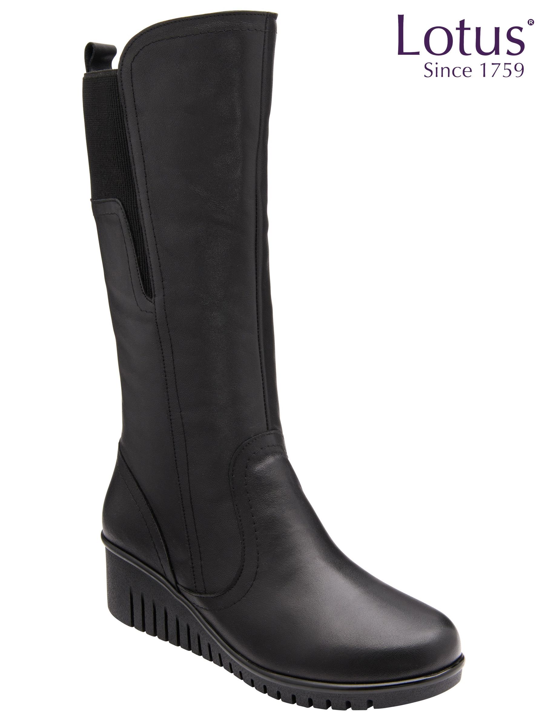 Next wedge boots shop