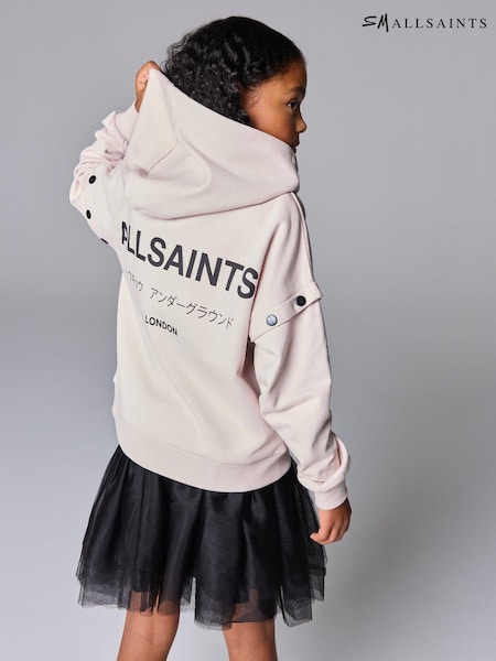 smALLSAINTS Girls Amphia Underground 100% Cotton Zip Hoodie (Q89111) | €50 - €56