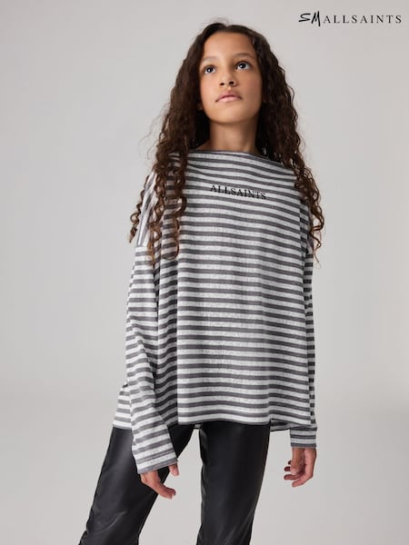 smALLSAINTS Girls Rita Striped Long Sleeve T-Shirt (Q89149) | €16 - €19